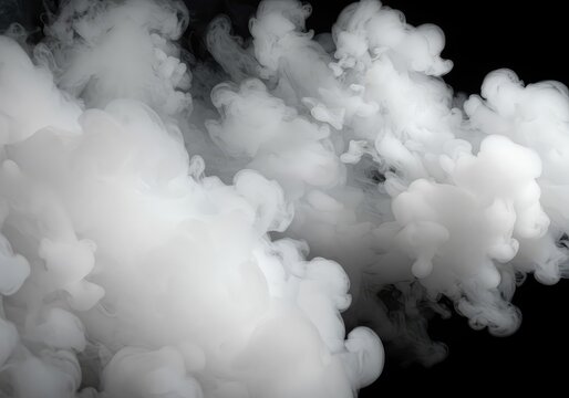 A thick, swirling cloud of mysterious white smoke filling the entire frame, providing a hazy, opaque texture suitable for abstract design overlay, volume, backdrop, density