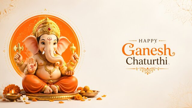 September 14 Ganesh Chaturthi Festival Celebration with Lord Ganesha and Festive Art Day