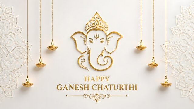September 14 Ganesh Chaturthi Festival Celebration with Lord Ganesha and Festive Art Day