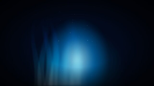 Monochromatic Ethereal Glowing Abstract Flame Loop