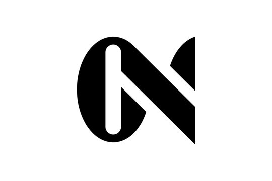 CN Letter Geometric Modern Logo