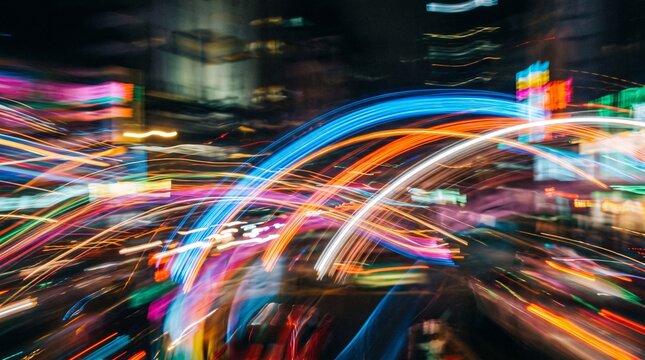 Abstract motion blur