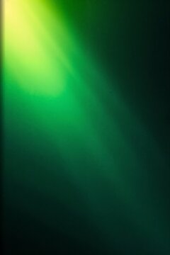 Abstract green radial gradient background with soft light flare green texture graphic design modern backdrop