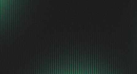 Abstract dark green background with vertical lines and subtle film grain texture. © Humaira Gfx
