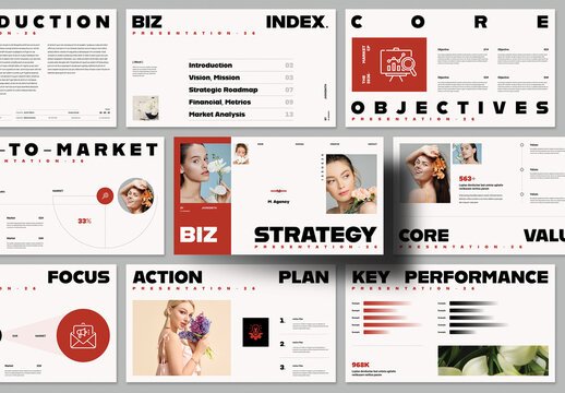 Business Strategy Presentation Template