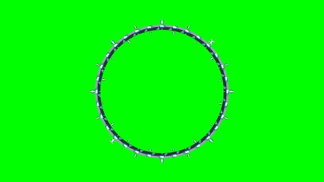 A magical 16-bit pixel art animation of a swirling snowstorm vortex that flash-freezes into an elegant frosted winter wreath. Features blooming ice crystals, a freezing frost wave, and a perfectly cle
