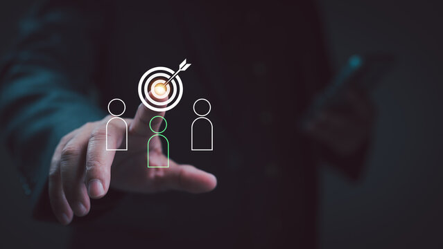 Manager sets clear recruitment target, driving team recruitment goals find talent, optimize corporate recruitment performance, reach every business goal.