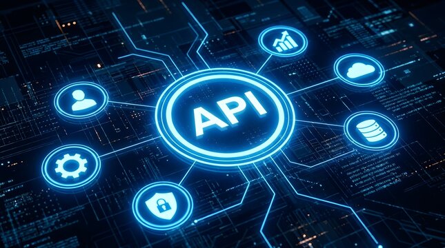 API Integration Hub Connecting Digital Services and Cloud Technology
