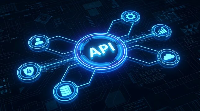 API Integration Hub Connecting Digital Services and Cloud Technology