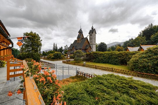 Wooden Church Wang In Karpacz Poland