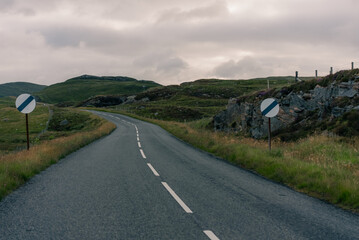 Abandoned traditional croft house at Airidh a Bhruaich on Loch Seaforth, Isle of Lewis, Outer Hebrides, Scotland, UK - 4 September 2026 © IBRESTER