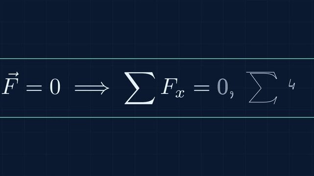 Translational Equilibrium Force Formula Physics