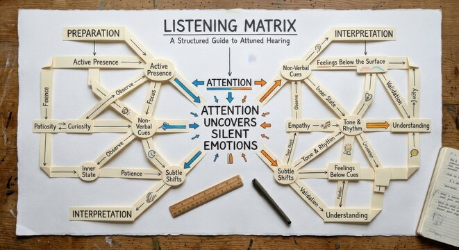 Listening Matrix: A Structured Guide to Attuned Hearing and Understanding Emotions