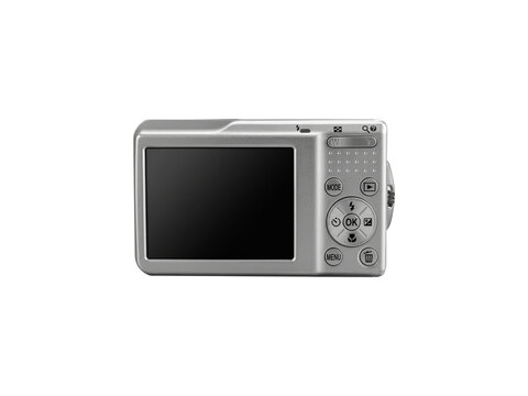 Y2K Vintage Digital Camera Screen with Retro Photo Frame