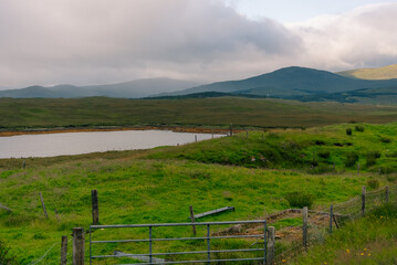 Abandoned traditional croft house at Airidh a Bhruaich on Loch Seaforth, Isle of Lewis, Outer Hebrides, Scotland, UK - 4 September 2026 © IBRESTER