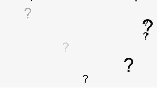 animation stock videos Question mark animation motion graphic effects. question mark in motion pattern animation hd. Question Mark Questioning Animated Animation Background. 