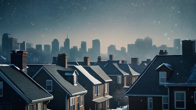 Weather place v2 snow rooftops Coherent weather context