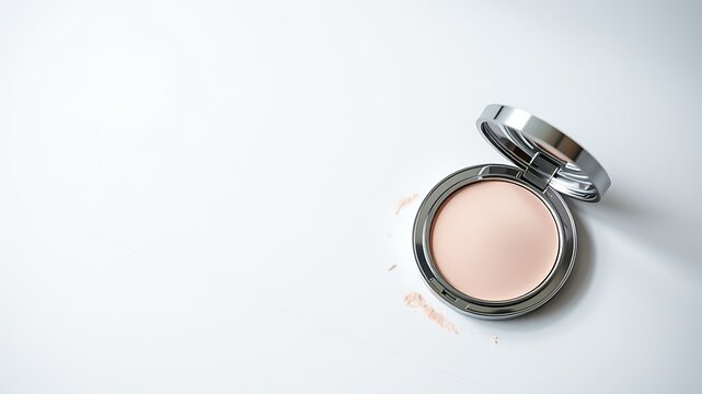 Compact powder makeup cosmetic product image
