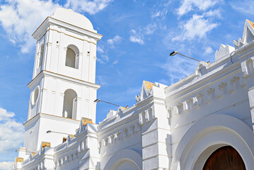 Mudéjar-style Church of Santa Catalina in Conil de la Frontera, Cádiz, Andalusia © Toni