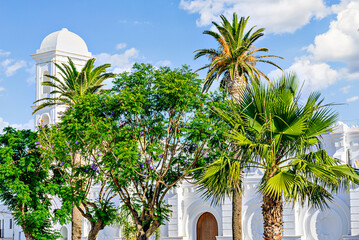 Mudéjar-style Church of Santa Catalina in Conil de la Frontera, Cádiz, Andalusia © Toni