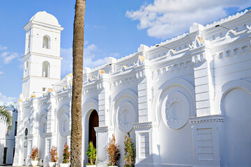 Mudéjar-style Church of Santa Catalina in Conil de la Frontera, Cádiz, Andalusia © Toni