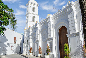 Mudéjar-style Church of Santa Catalina in Conil de la Frontera, Cádiz, Andalusia © Toni