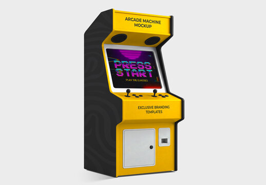 Arcade Machine Mockup