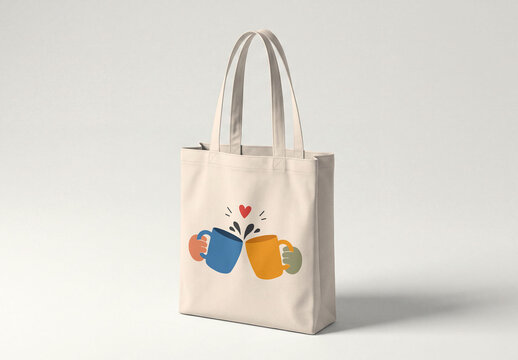 Canvas Tote Bag Mockup