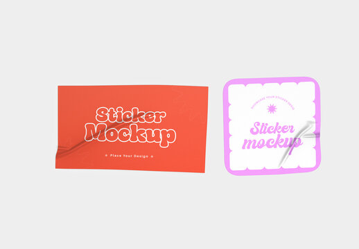 Sticker Mockup