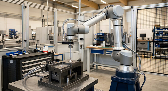 Kalibrierung des Werkzeugmittelpunkts eines Industrieroboters
