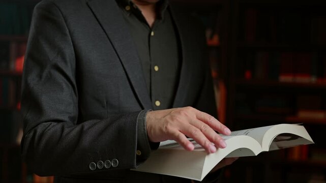 Read, learn school shelf bookshop background store university college research student person stack interior hand bookshelf concept choice in library archive holding open novel textbook literature.