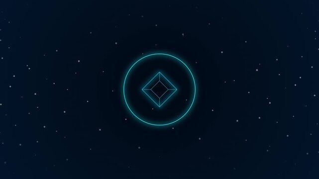 Luxury 3D Hyper-Dimensional Tesseract Grid Loop