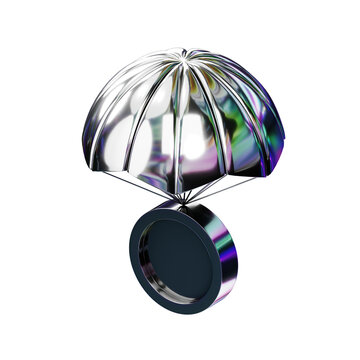 3d icon crypto airdrop