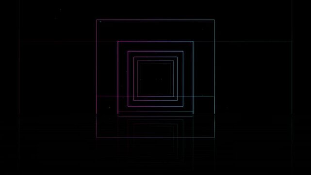 Neon pink countdown timer running down from thirty four seconds on transparent background