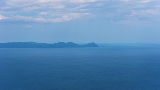 Sithonia coastline and distant islands