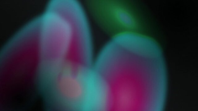 Soft bokeh lens flare shifting seamless loop motion background