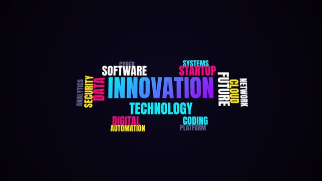 innovation technology software digital cloud future data artificial intelligence cyber security analytics systems startup coding automation network platform smart code machine