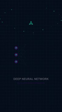 Artificial Intelligence and Neural Network Data Analytics Motion Graphics