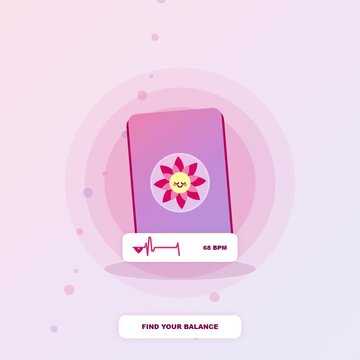 Wellness and Mindfulness Meditation Animation for Mental Health and Inner Balance
