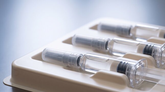 Prefilled syringe supply arranged for launch readiness