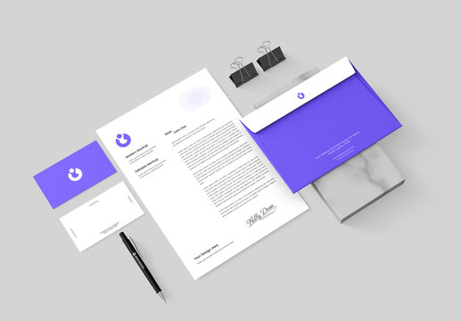 Stationery Branding Mockup