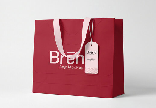 Luxury Shopping Bag Mockup