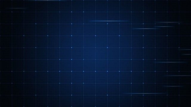 Modern Minimalist Blue Grid Abstract Background.