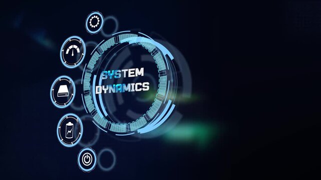 Analyzing multi thread system dynamics behavior through modern digital technological display equipped with cyber graphics