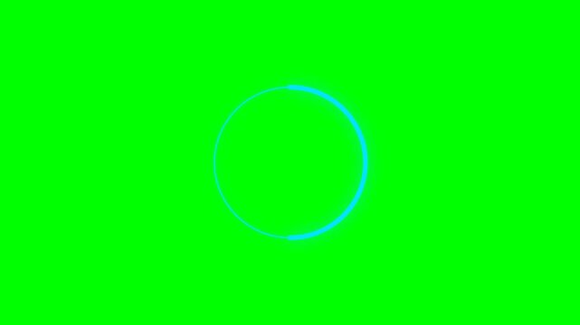 Premium countdown animation featuring a futuristic 10-to-1 countdown, glowing HUD ring, energy pulses and final Subscribe button reveal on greenscreen background for professional video production.