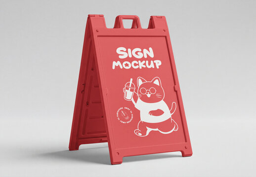 Frame Sign Mockup