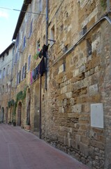 Obraz premium the medieval fortified hilltop town of san gimignano tuscany italy