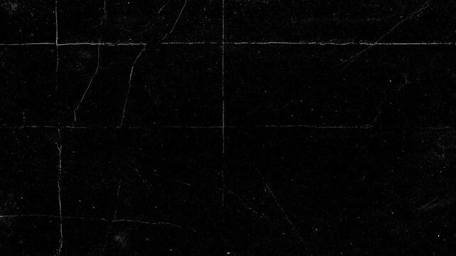 Animated abstract deep black and dark teal grunge texture background. faint horizontal scratch line, worn matte wall-paper texture and subtle analog damage ,Old Film Dust and Scratches Overlay.