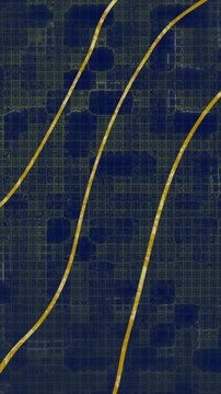 Animating topographic lines over grid pattern background