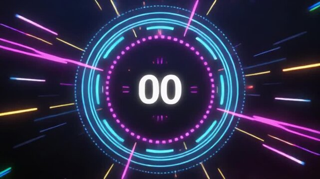 speedometer on a black background